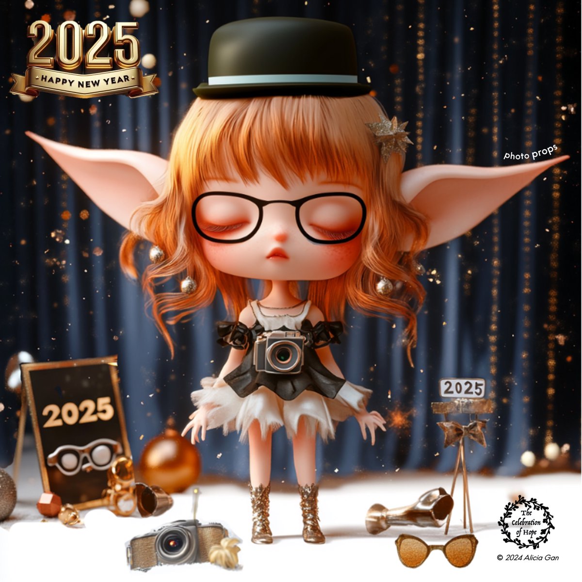 ElvesEnchanted's tweet photo. The Celebration of Hope: Photo Props Elf

#EnchantedWorldOfElves #CelebrationOfHope #HopefulElves #EnchantedElves #NewYearMagic https://t.co/2DqLVRRQnZ