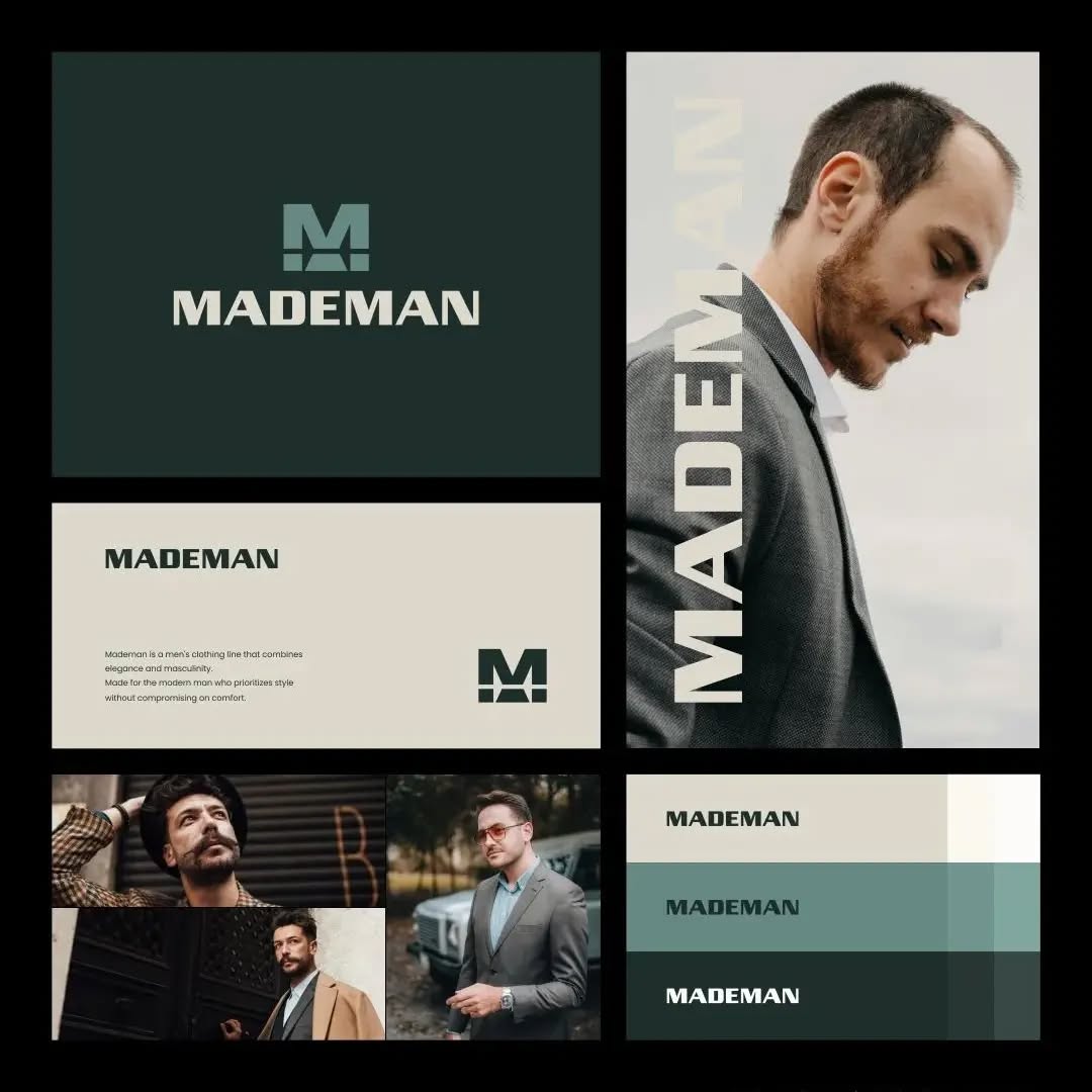 logodesigner_ai's tweet photo. Mademan is a men's #Clothing line that combines #Elegance and #Masculinity.

Made for the #MODERN  man who prioritizes #style without compromising comfort.

#Logo #LogoDesign #logos #desgner #branding #brand  #ClothingBrand https://t.co/8ynB53IBGQ
