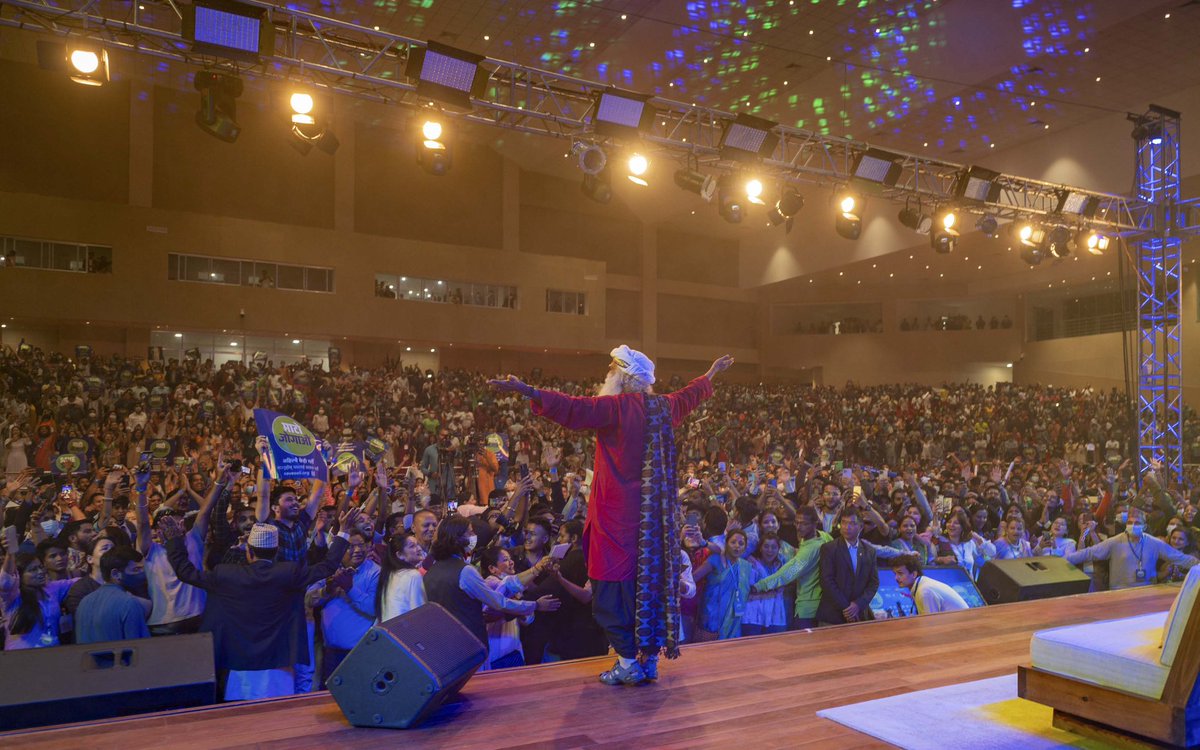 Life is just a certain amount of time and energy. Putting this time and energy to maximum use for everyone’s wellbeing is all that matters. #SadhguruQuotes