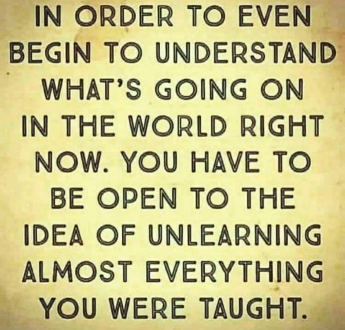 GigaBasedDad's tweet image. Are you ready to unlearn?