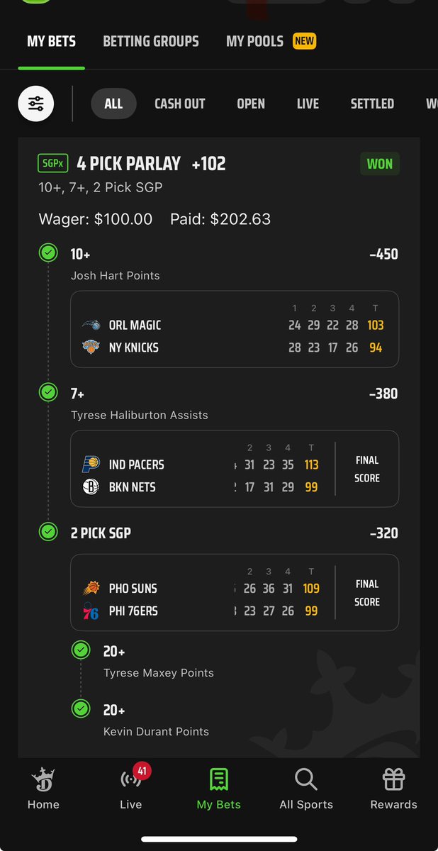 Davied22's tweet photo. @CodyBrownBets Thanks Cody! https://t.co/8MTZmU98bs