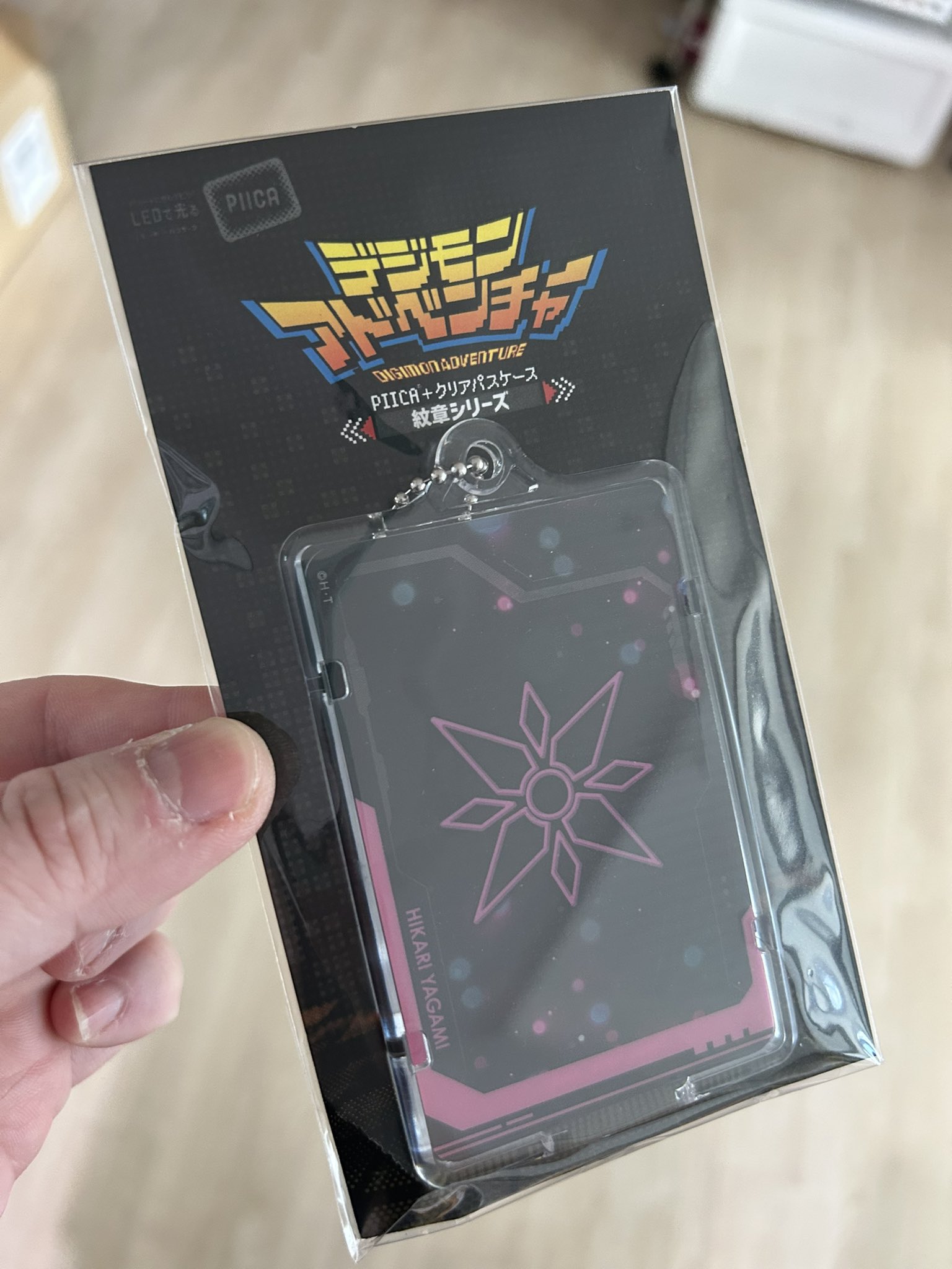 デジモンアドベンチャー PIICA＋クリアパスケース 紋章シリーズ（全8種