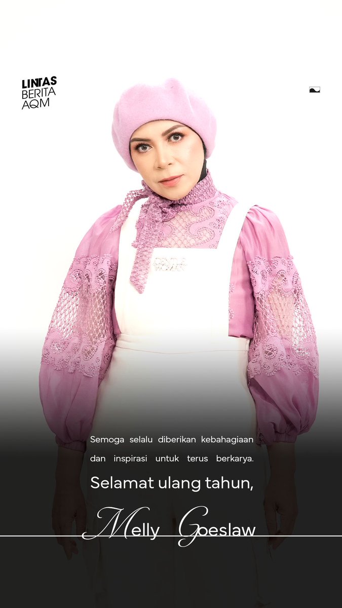 Selamat bertambah Teh <a href="/melly_goeslaw/">melly goeslaw</a> sukses bahagia dan terus berkarya ❤️🫶🏼🔥