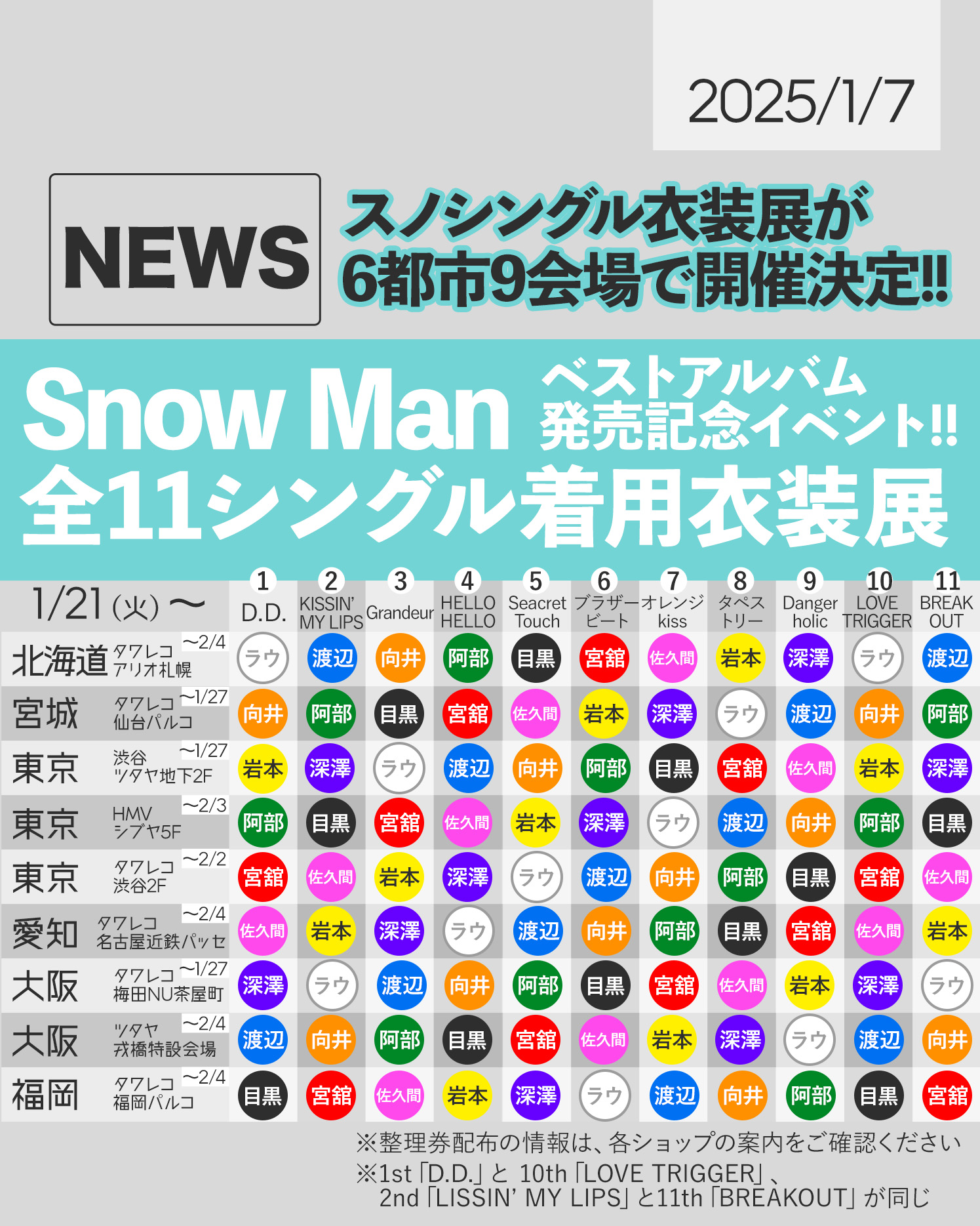 スノ情報まとめ⛄Snow Media｜Snow Man最新情報をお届け