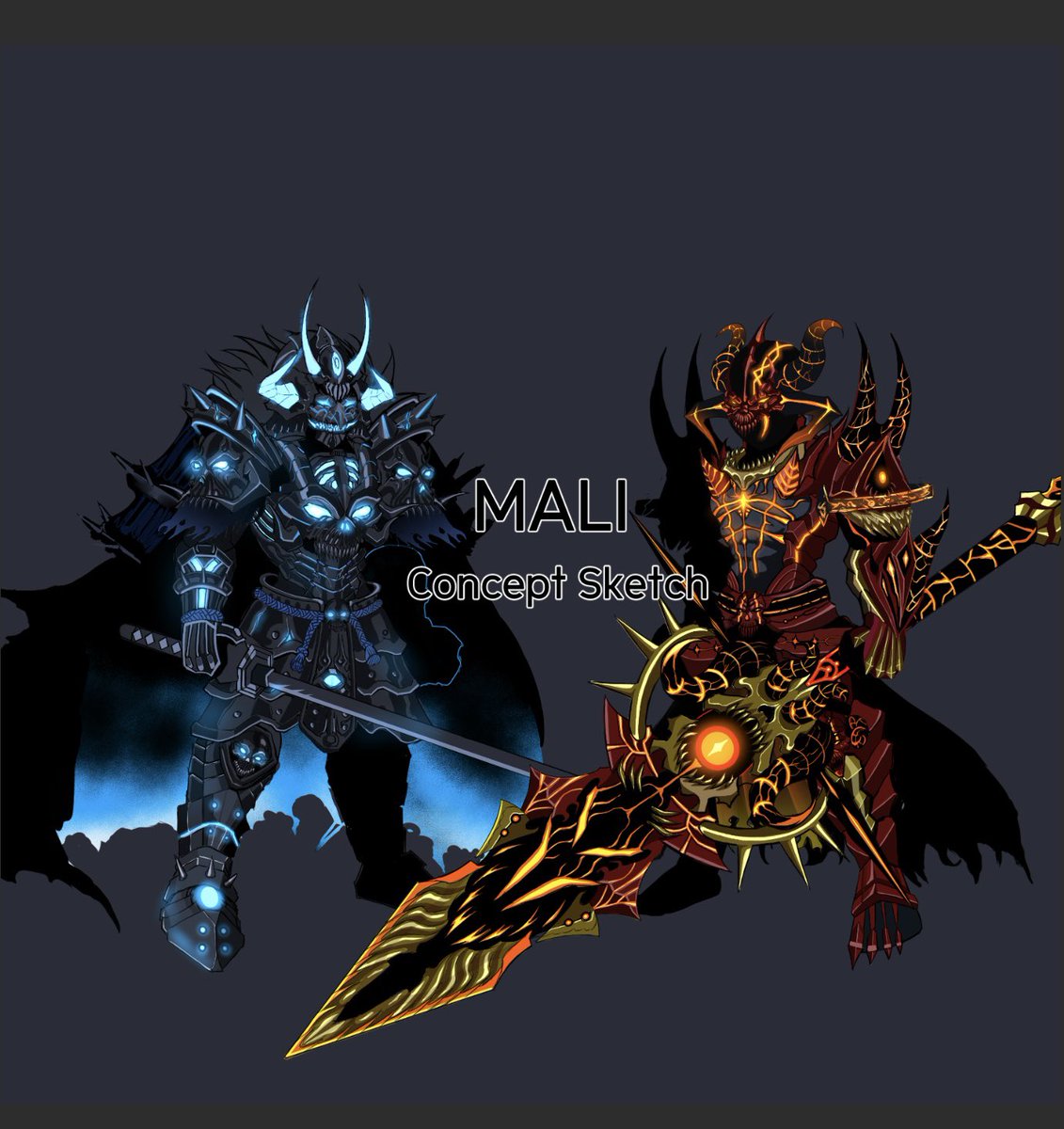 Oh~~~ I was actually planning to just draw Legion, but I changed my mind……. More!💥💥💥💥
#AQW
