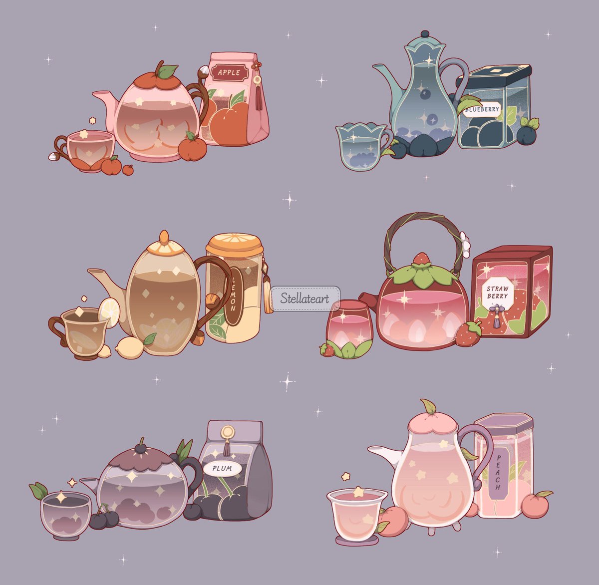 Fruit Tea 🍓🍵🫖