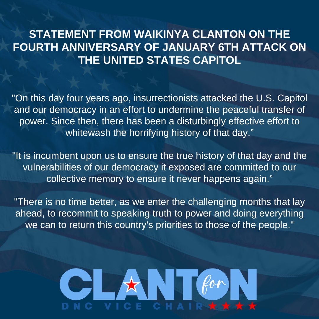 Clanton For DNC Vice Chair tweet media