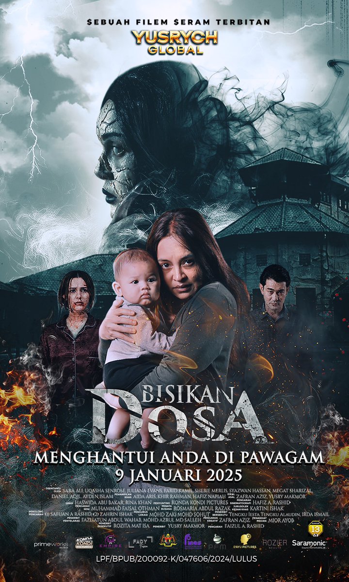 Ada filem seram baru!!

Bayangkan diuji macam2, lepas tu nak mulakan hidup baru. Lahhhh kena hadap misteri nusantara roh tak tenang pulak!!! 

Tapi biasanya mesti ada plot twist nihhh!!!! Lagi 2 hari nak keluar wayang korang tgk kan eh! Aku penakut 🤣

#BisikanDosa #YusrychGlobal