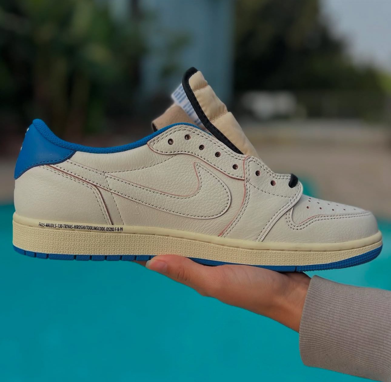 travis Scott 自作 JA1 ➡️ Travis Scott Pack 最近詢問度蠻高的一雙客製化實戰鞋