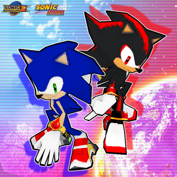 JamSonic69's tweet photo. SA2 Rush (dude the soap shoes were hell FOUR TIMES TO GET IT RIGHT-) #sonicthehedgehog #sonicrush #sonicadventure2 #3dart my first completed thing of the year ig https://t.co/15dBpuCGK7