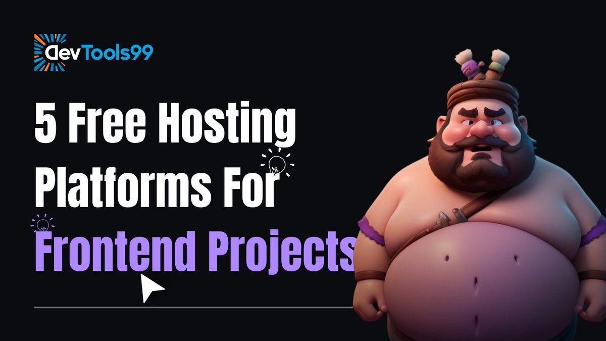 DevTools99's tweet image. Hey Frontend Developers! Looking to showcase your projects without spending a dime? Discover 5 free hosting platforms perfect for your frontend creations. youtu.be/7TLed_7EhxY
#FrontendDevelopment #FreeHosting #WebProjects #ShowcaseYourWork #WebDevTools