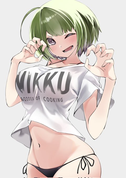 Tシャツとスク水にはとりあえずダサい文字入れとけ。 