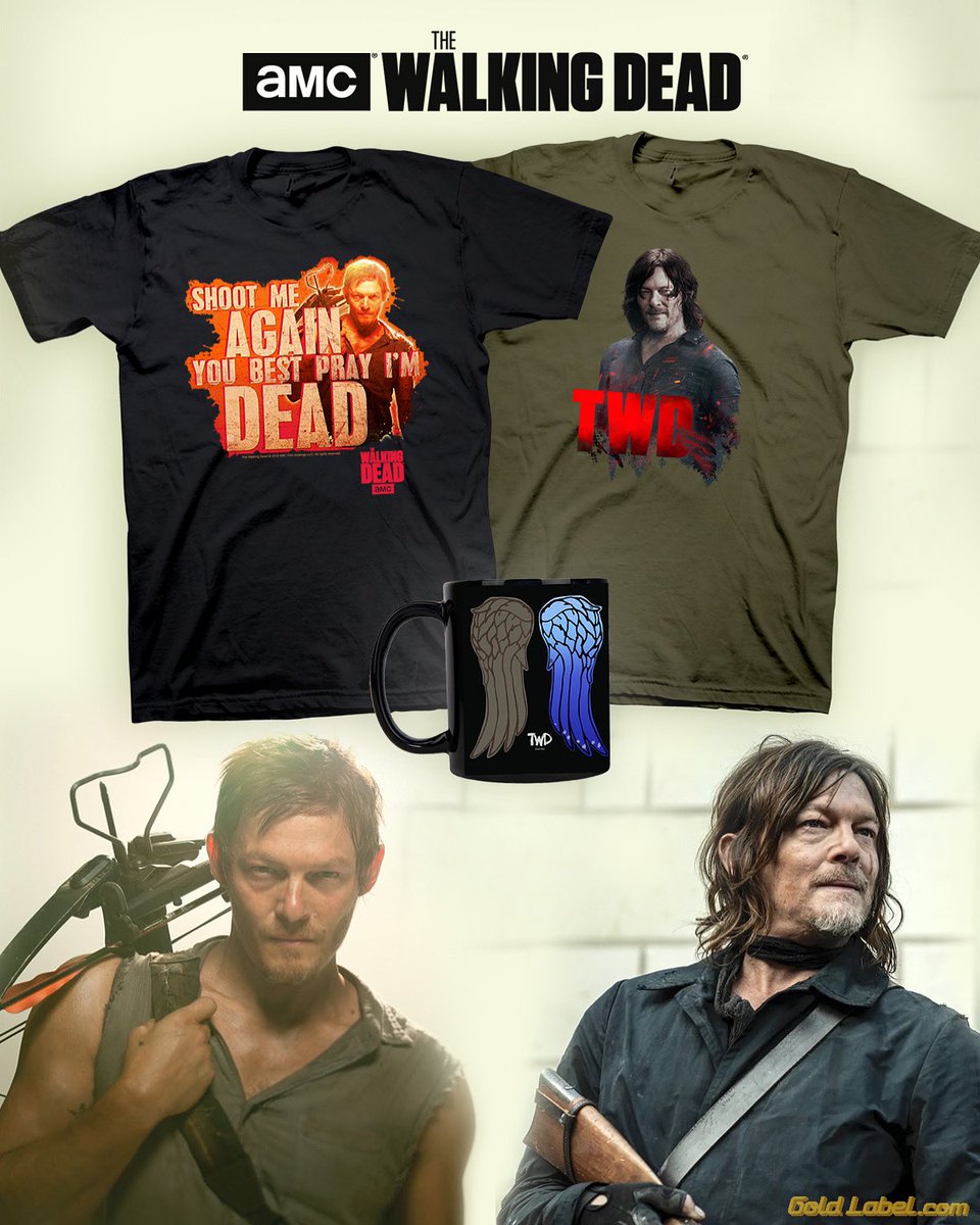 What better way to kick off the year than to celebrate the birth of <a href="/wwwbigbaldhead/">norman reedus</a> 🥳 

What a ride it’s been… our boy is so grow’d up! Keep rollin, Daryl🫡🏍🏹 #normanreedus #daryldixon #twd #thewalkingdead #twdfamily #twduniverse 

🔥goldlabel.com/pages/the-walk…
