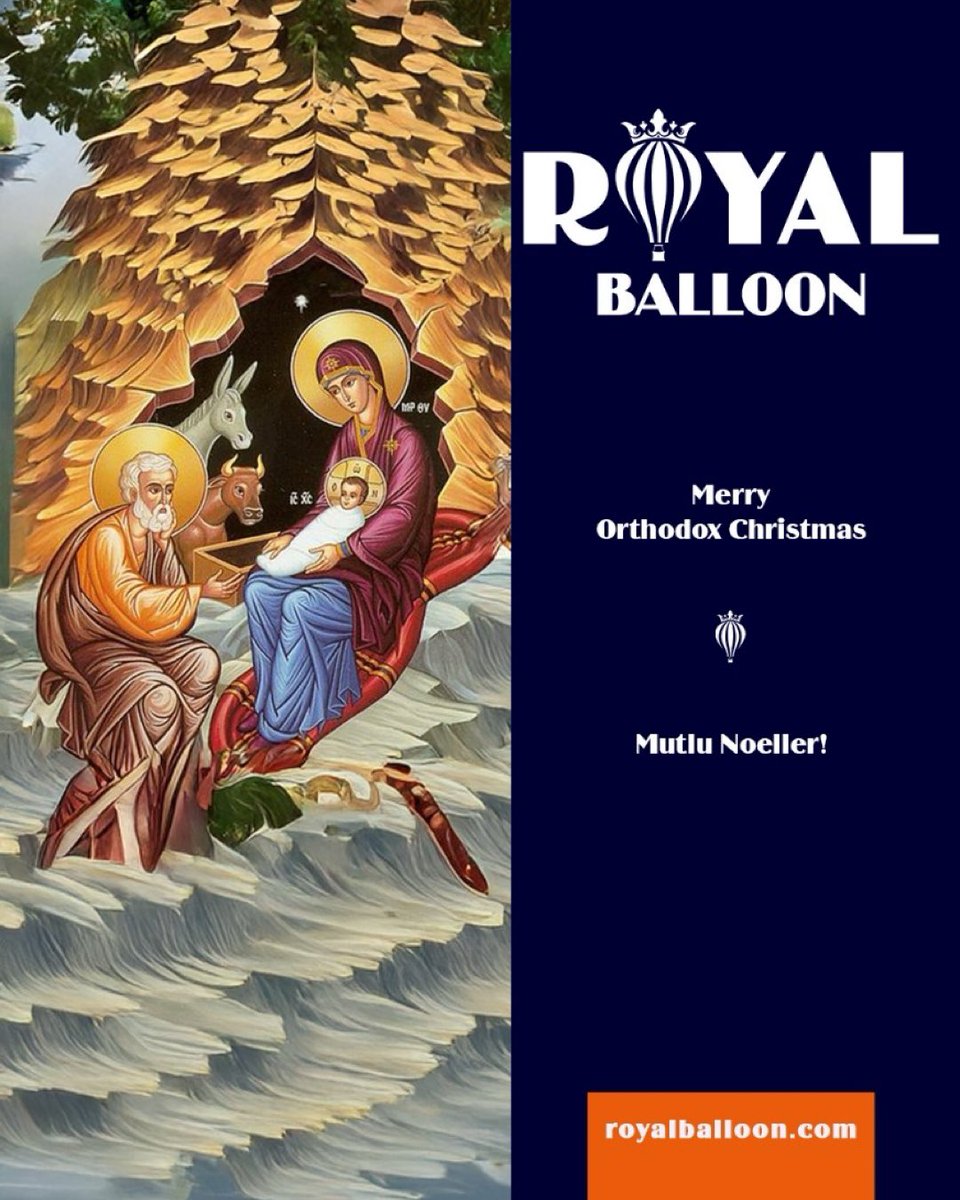 Happy Orthodox Christmas!🙏🎄 Wishing you tranquility and serenity this holiday. #OrthodoxChristmas