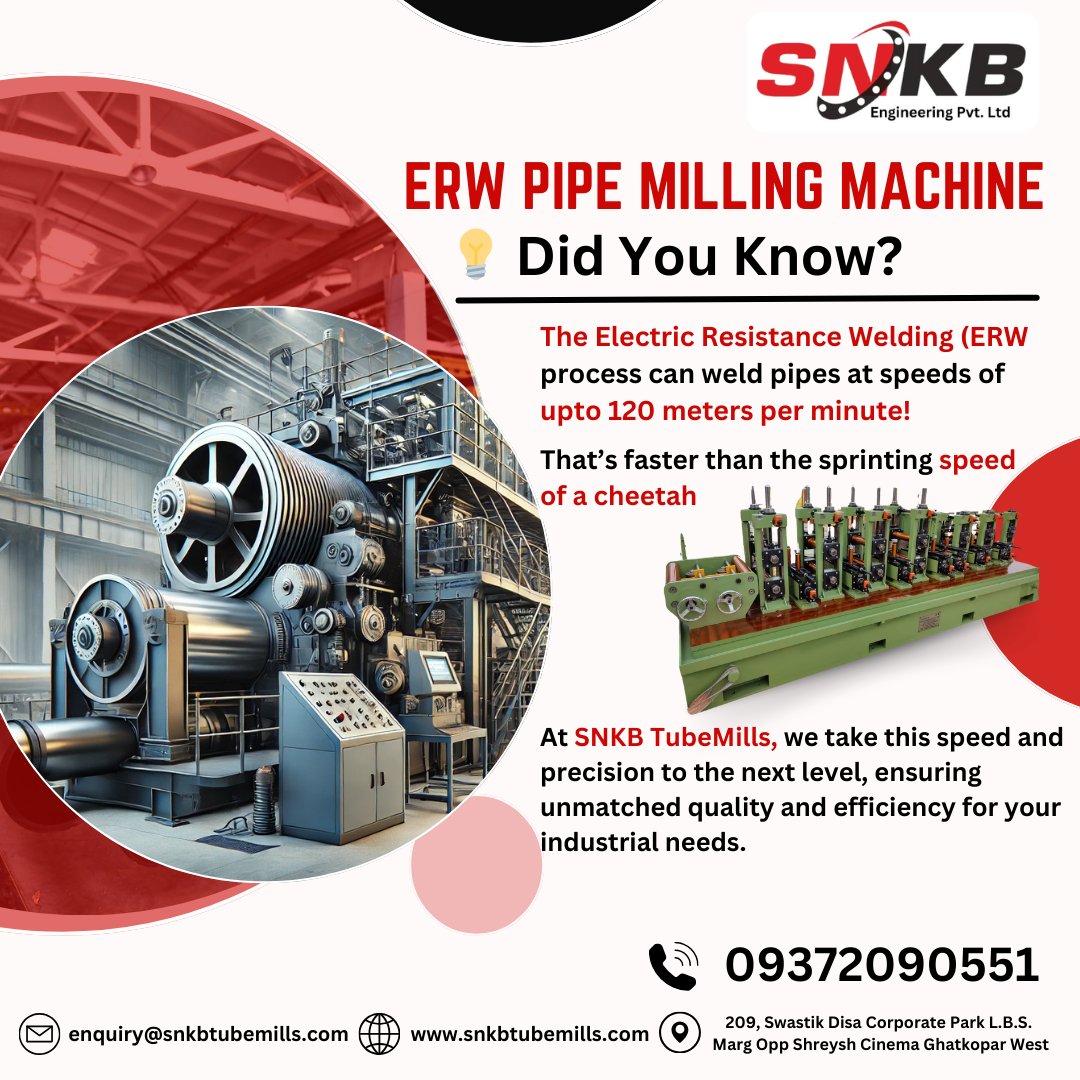 snkbengineering's tweet photo. Precision and performance redefined with our ERW Pipe Mill Machine β ππ
@snkbtubemills
#ERWPipeMill #PipeManufacturing #SNKBTubeMills #PrecisionEngineering #PipeProduction #SteelIndustry #TubeMillMachine #IndustrialMachinery #PipeMillTechnology #TubeMills https://t.co/YVH9n0htRd