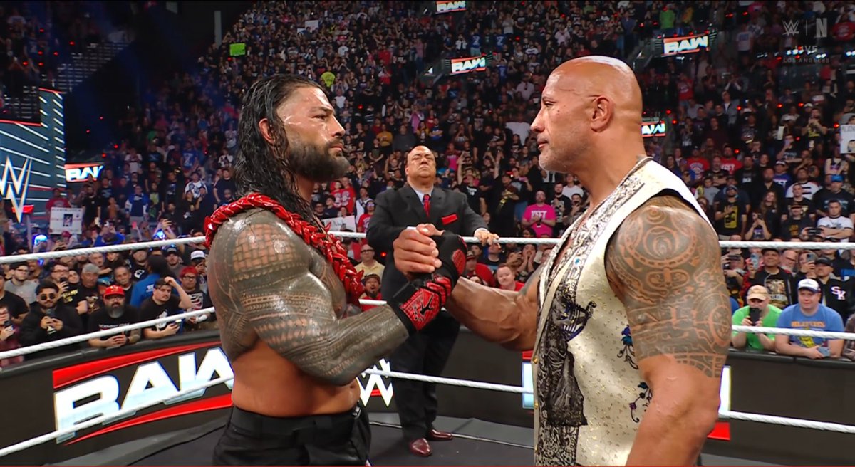 So.. No Rock vs Cody or Rock vs Roman At Mania 41? 🫤

#WWERaw  #RawOnNetflix