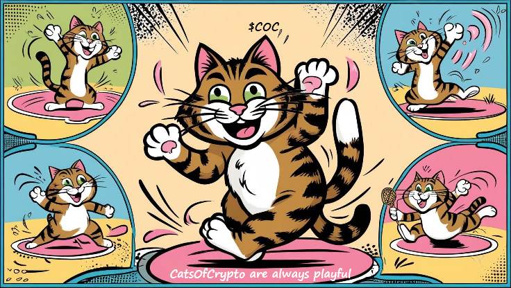 CatsOfCrypto9's tweet image. 🐱📷 Who needs a Monday pick-me-up? Look no further! The #CatsOfCrypto are here to remind us that life is all about playfulness and joy. Whether they're dancing, jumping, or just being their adorable selves, these crypto cats bring smiles all around! #PlayfulCats #JoyfulLife 📷