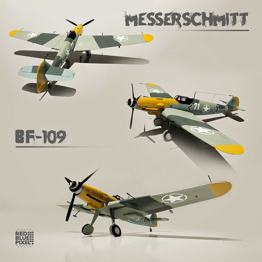RedBluePixel's tweet image. Take off with the Messerschmitt Bf 109!
Now live on Unity with a Launch Sale 50% OFF. Grab this iconic asset and elevate your project to new heights!
🔗 Explore now: assetstore.unity.com/packages/3d/pr…
#GameDev #MesserschmittBf109 #UnityAssets #LaunchSale #50Off #3DArt