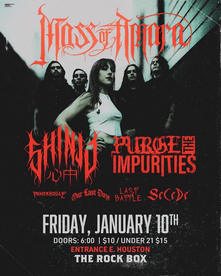 RealLastBattle's tweet image. We play at 7:50 this Friday night (1/10/2025) at The Rock Box, in San Antonio, TX. It’s gonna be a cold one, so bundle up! See yall there!

⬇️⬇️⬇️
Listen to our latest single, The Libra Scale on Spotify! 

open.spotify.com/track/3ZRBUqot…