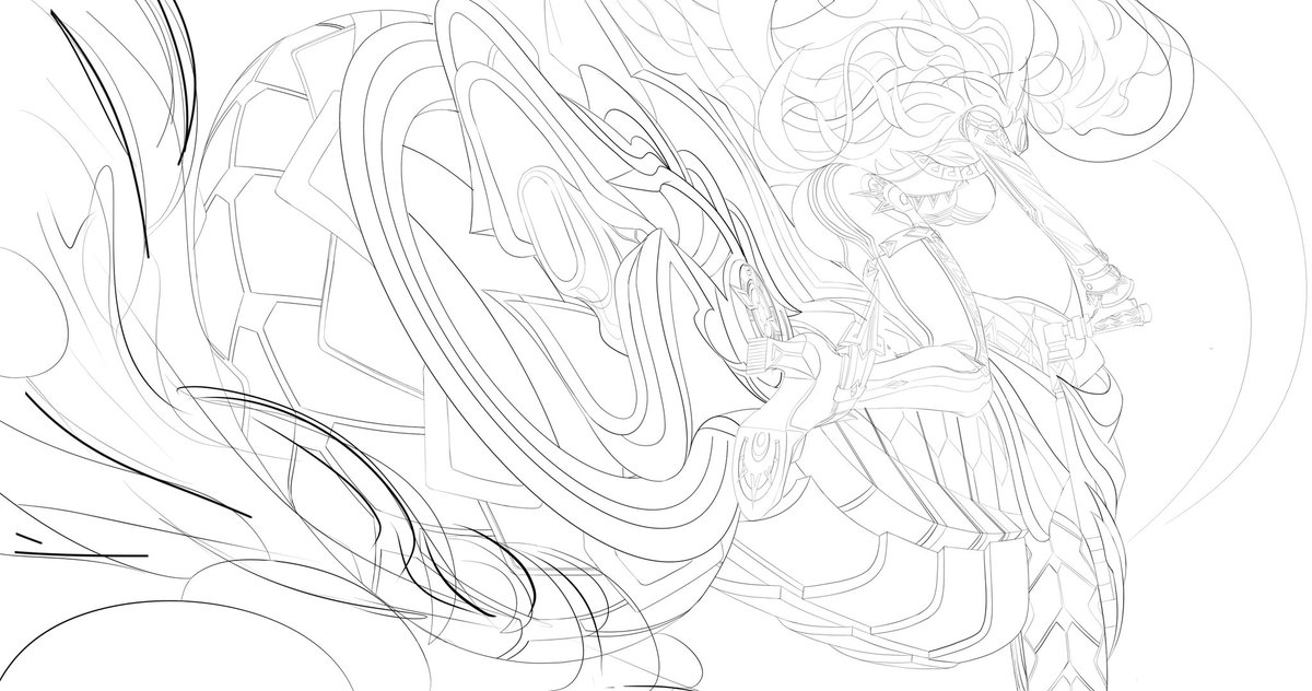 mevos_art's tweet image. WIP
#GenshinImpact #Mavuika