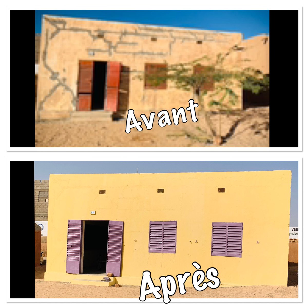 Obianou's tweet photo. #SAC2024
Les actions réalisée par le Groupe des bénévoles d’Agadez pendant la semaine d'action citoyenne à la première école de la région d'Agadez École Centre #ibrahim_oumarou crée en 1908.
#CercleDev #Bénévolat #GBAgadez #SAC2024🇳🇪
" Ensemble c'est possible" 1/2 https://t.co/ALTDKKp7jZ