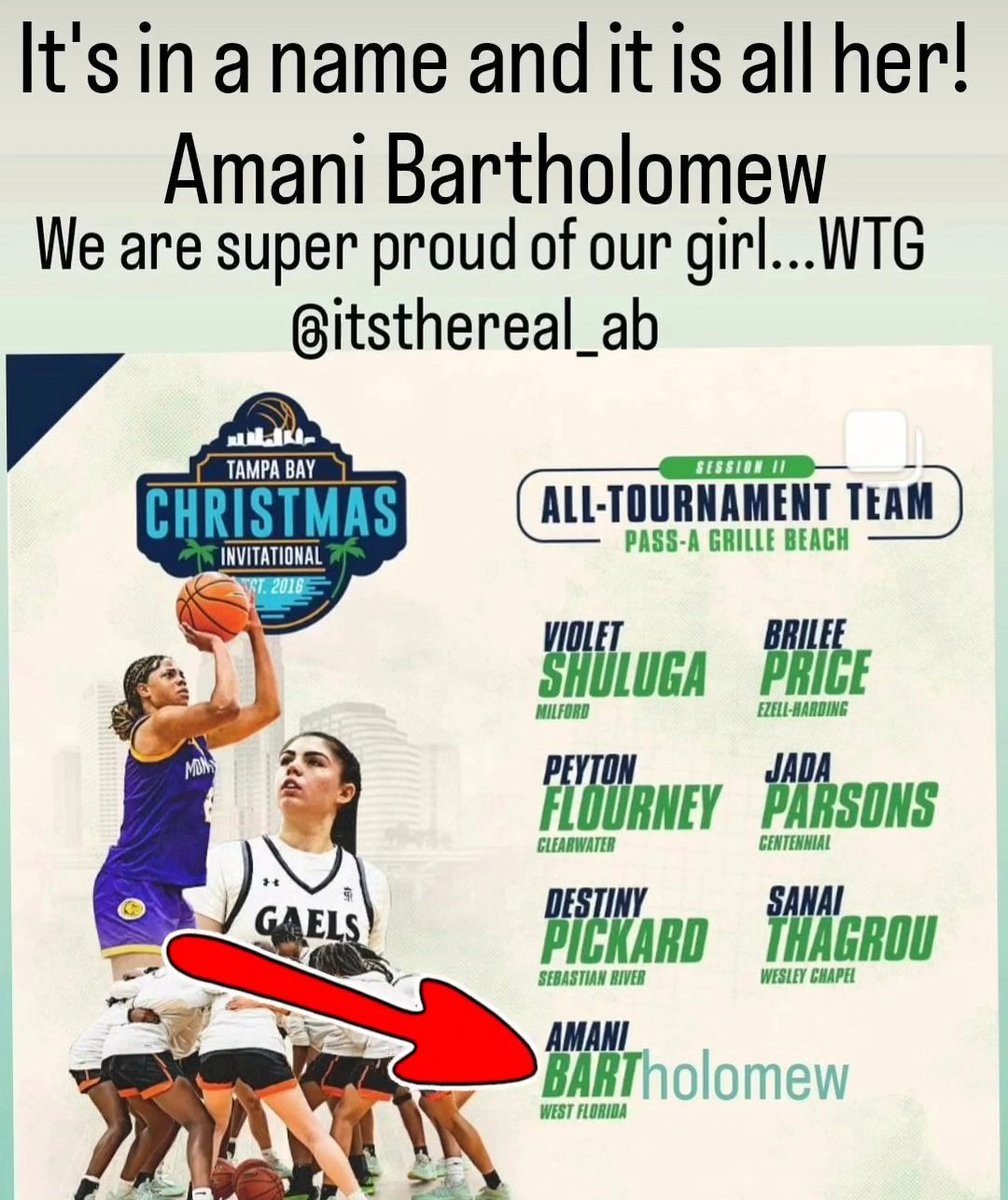 Remember her name--
Amani Bartholomew c/o 27
forward class 4A
