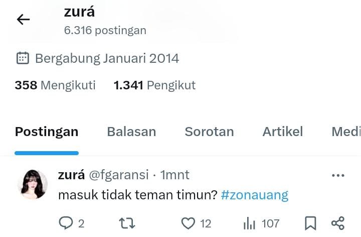 ketuza's tweet photo. WTS ACC AKUN BEKAS BA X INACT F1,3k+

💸103k

- v email (gmail)
- dapet pass email 
- masuk ht mt 
- siap cenblue
- minus 🚩 tgl 5 januari

#zonauang #zonaba https://t.co/J0nih5ghNa