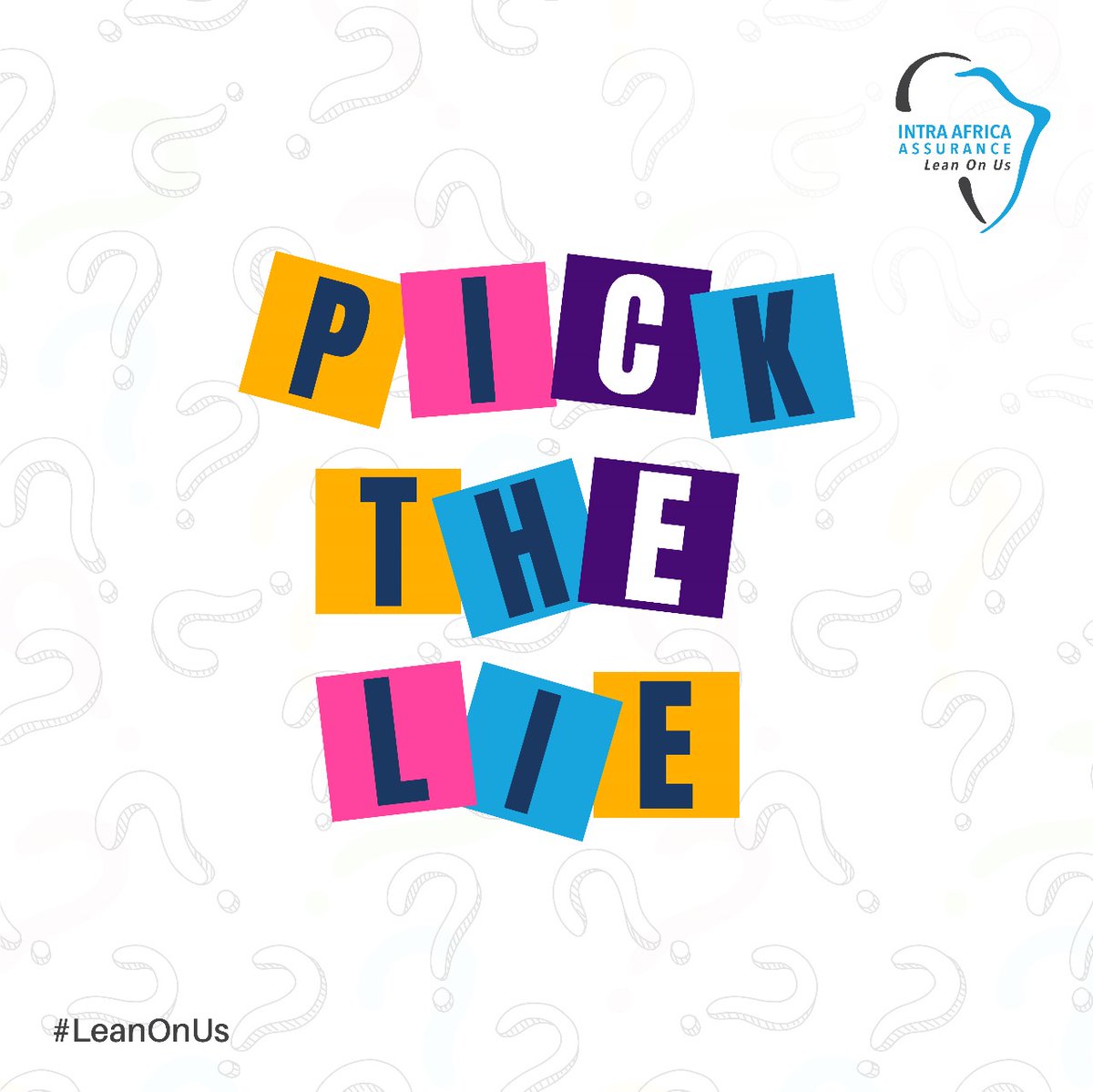 intraafrica's tweet image. Let's find out how much you know about Intra after all this time, seeing and meeting the people. #LeanOnUs #KnowUS
