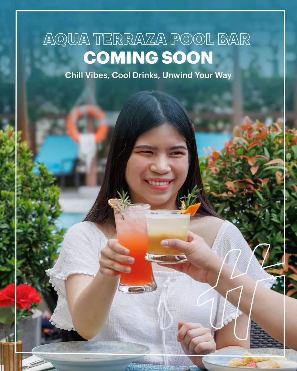 Get ready to elevate your
poolside experience at 𝗔𝗾𝘂𝗮 𝗧𝗲𝗿𝗿𝗮𝘇𝗮 𝗣𝗼𝗼𝗹 𝗕𝗮𝗿,
opening soon at Holiday Inn Bangkok Silom. 🌴🍹

#holidayinnbangkoksilom #AnIHGHotel
#IHGOneRewards #BringOnTheRewards
#ExperienceIHG #poolbar #poolside #poolsidevibes