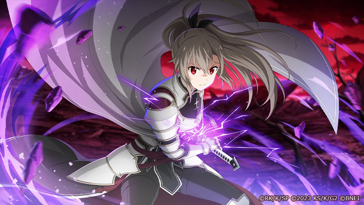 Sword Art Online Variant Showdown on X: New Character! [Unstoppable Sword]  Eydis (Dark-ElementalSupporter) Skill Dark-elemental Physical damage with  730 power. Abilities [At all times] Burst Gauge accumulation +45% [When  enemy is inflicted