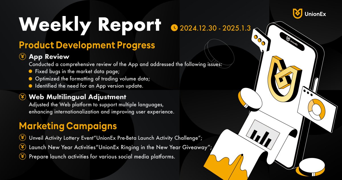 ⛵️#UnionExJourney

The first week of 2025, and we’re just getting started! 
Big plans, exciting milestones, and a community that’s ready to make waves. 

Let’s build this year together—stronger, smarter, and bolder. 💪💡 

#UnionEx #NewYearJourney