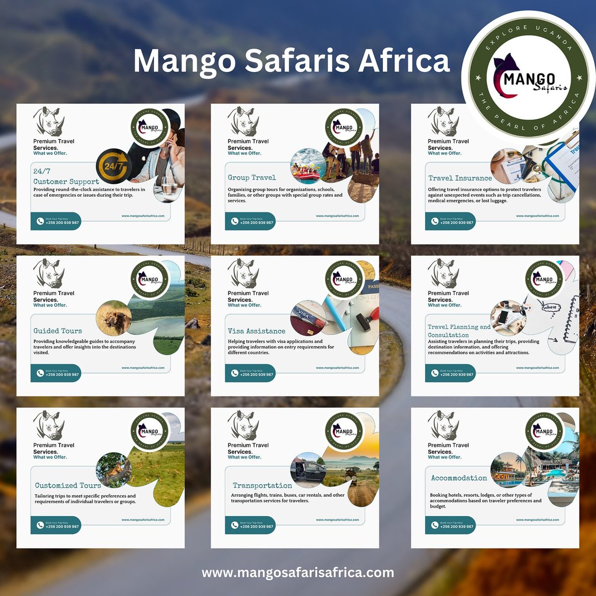 MangoSafarisAfr's tweet image. Welcome this new year with unforgettable adventures! Let us handle the planning while you focus on creating lasting memories. Here's a glimpse of what we offer to start your year right!
Tour Packages: Explore curated itineraries that include transportation, accommodation,…