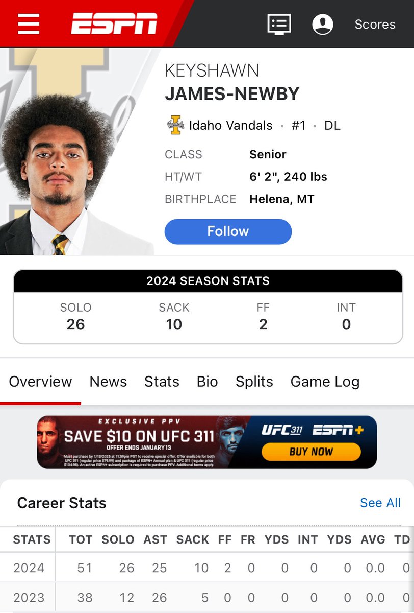 Go Lobos!! 🔥🐺 <a href="/Coach_Eck/">Jason Eck</a> <a href="/keyshawn_newby/">Keyshawn James-Newby</a>