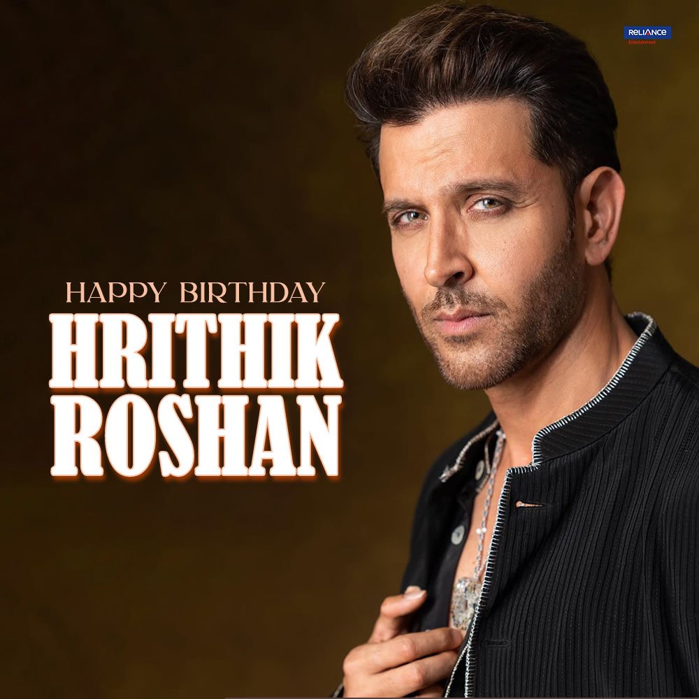 RelianceEnt's tweet image. His moves enthrall and his talent woos all! Here's wishing @iHrithik a very happy birthday.
 #Super30 #VikramVedha