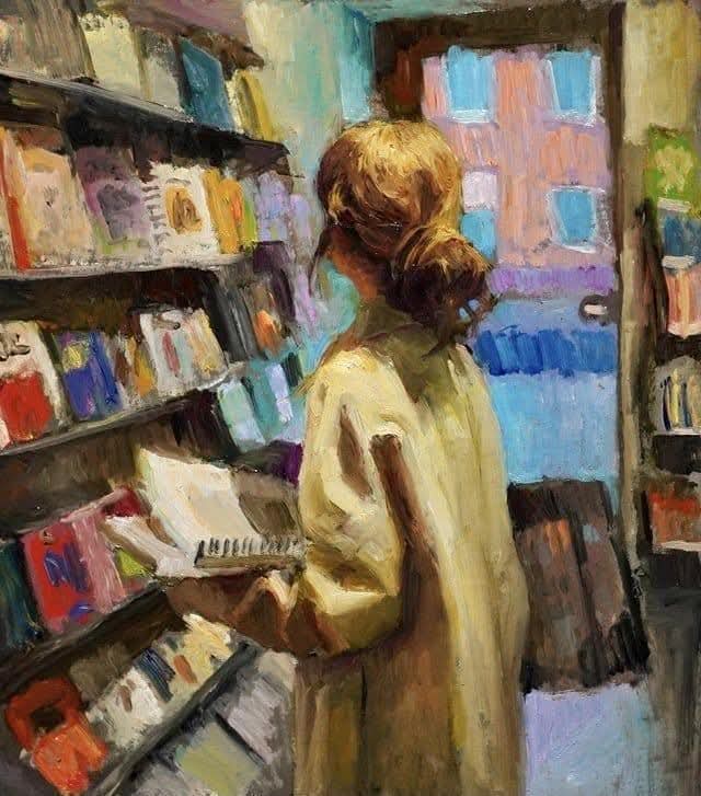 Bibliomaniatico's tweet photo. Típico de lectores: 
Podemos estar por un largo tiempo contemplando libros y nadie entendería.

📖✨ https://t.co/5XAqIvvQZq