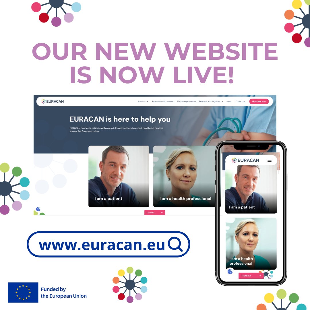 EURACAN (@ern_euracan) on Twitter photo 📢EURACAN is proud to share that its new #website is online. We hope that it will meet the needs of #patients, #health professionals and relevant stakeholders. Thanks to <a href="/axome/">Axome - Brand & Tech agency</a> for the fruitful collaboration. euracan.eu 📢EURACAN is proud to share that its new #website is online. We hope that it will meet the needs of #patients, #health professionals and relevant stakeholders. Thanks to <a href="/axome/">Axome - Brand & Tech agency</a> for the fruitful collaboration. euracan.eu