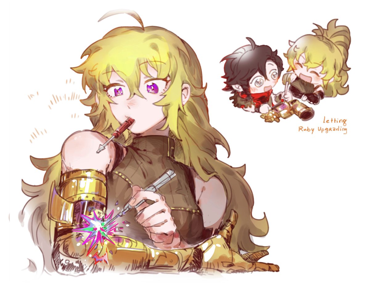 Hiru3152's tweet image. doodle #yang #ruby