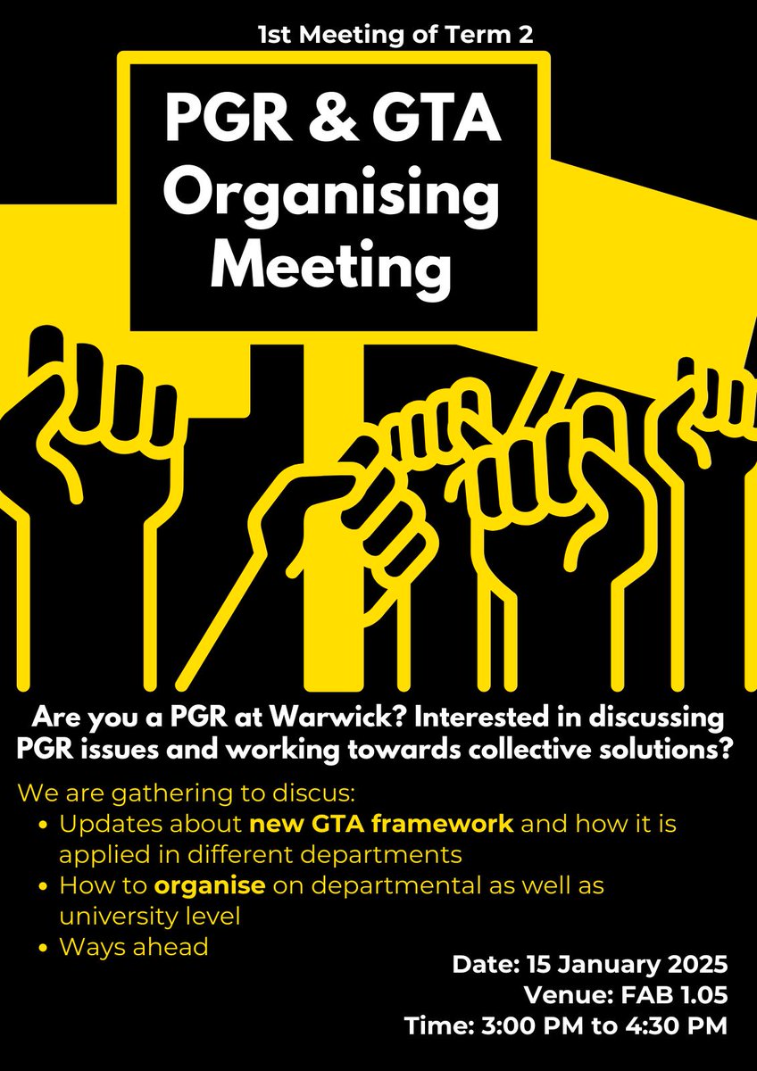 Excited to announce our first meeting for term 2! Hoping to see lots there!