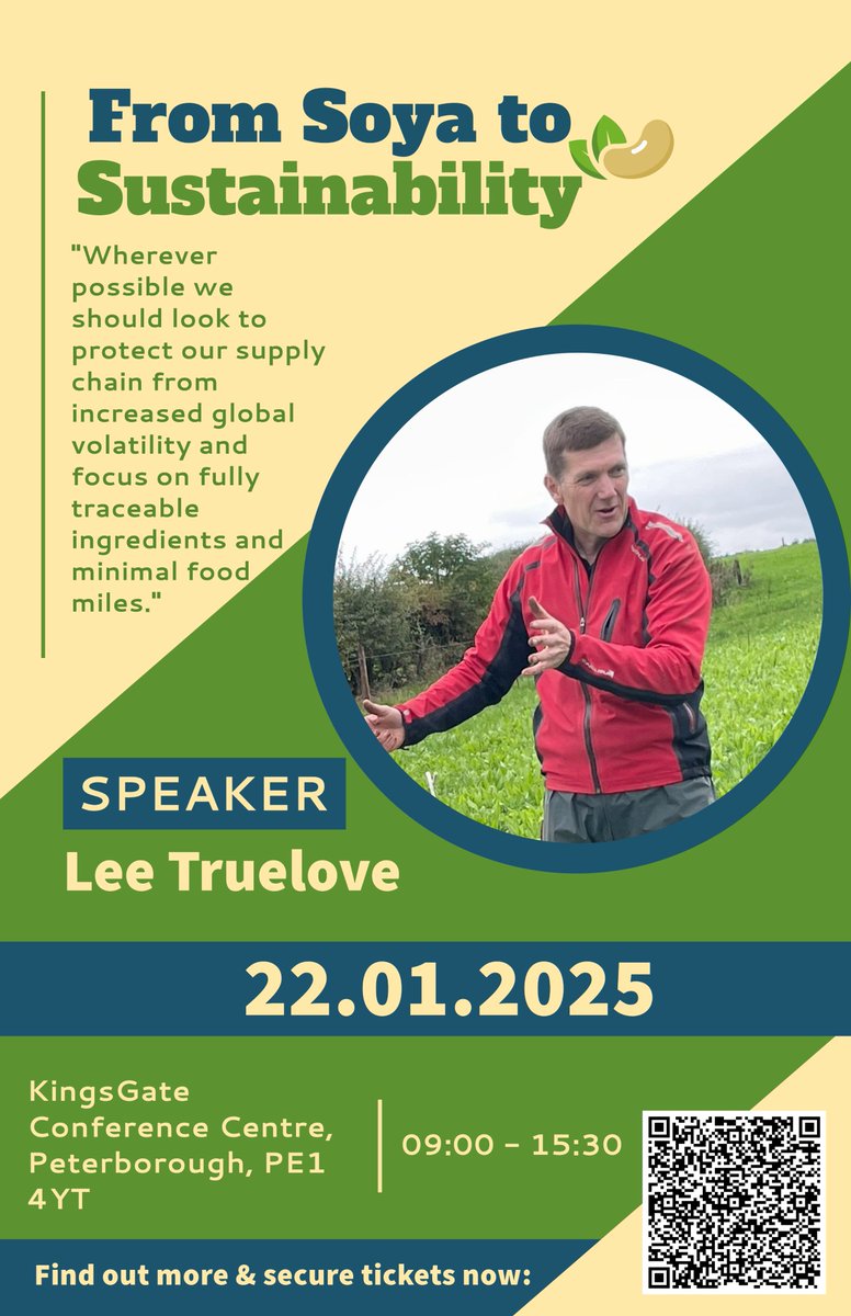 The NCS Project (@pulse_pep) on Twitter photo Lee Truelove, Head of Regenerative Farming for <a href="/first_milk/">First Milk</a> is delighted to be participating in From Soya to Sustainability where he will be sharing insight from the NCS Project feeding trials.
Find out more and book your ticket now > tinyurl.com/FSTSconference Lee Truelove, Head of Regenerative Farming for <a href="/first_milk/">First Milk</a> is delighted to be participating in From Soya to Sustainability where he will be sharing insight from the NCS Project feeding trials.
Find out more and book your ticket now > tinyurl.com/FSTSconference