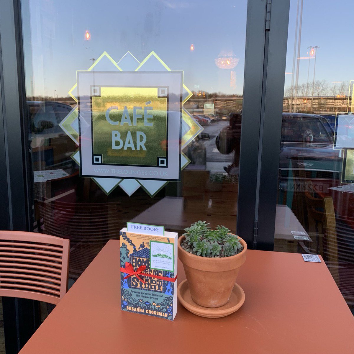 Bookfairies_NE's tweet photo. Who will be lucky enough to spot this copy of @PenguinUKBooks #HomeIsWhereWeStart by #SusannaCrossman, hidden by a book fairy outside @theLOUNGERS at The Galleries, Washington today?

#ibelieveinbookfairies #BookFairyProofs #TBFPenguin #BookFairies #FreeBook #FindABook https://t.co/UIlQi3Hrf1