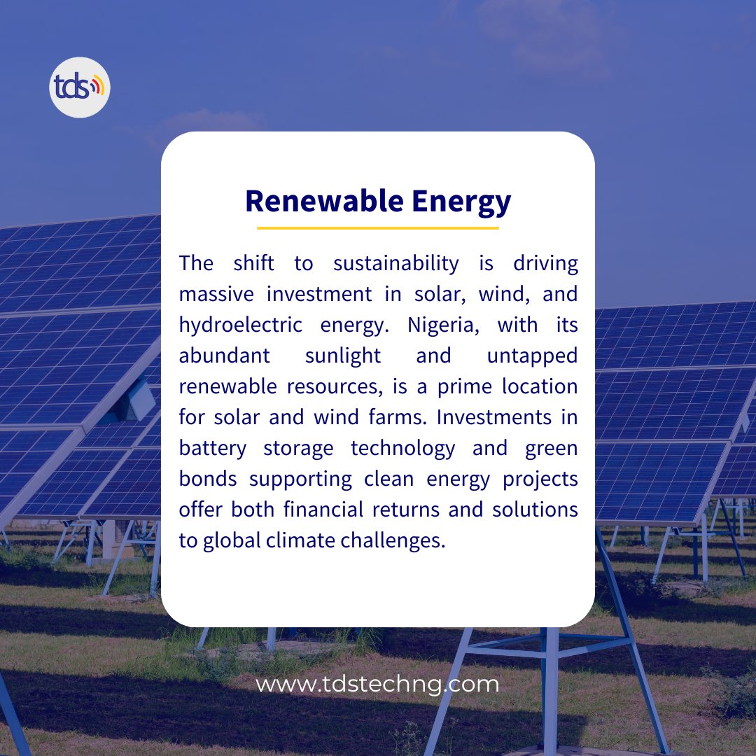 officialtdstech's tweet image. This year, it's all about making the right investments! 
Here are ideas you can consider in 2025.
#InvestmentIdeas2025 #RenewableEnergy 
#TechnologySolutionsProvider