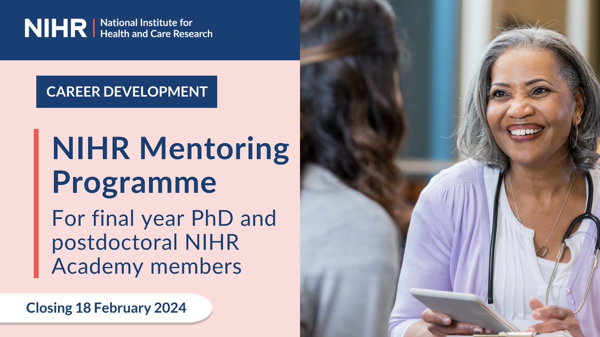 National Institute for Health and Care Research tweet media