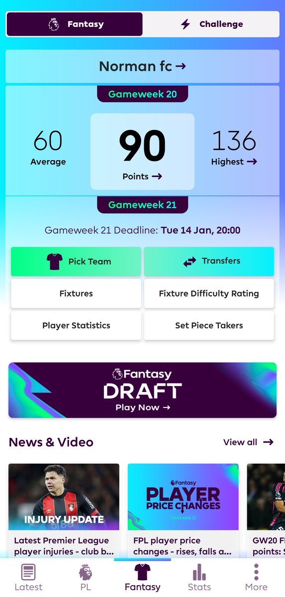 412norman's tweet photo. @OfficialFPL https://t.co/wEDQXlpAGh