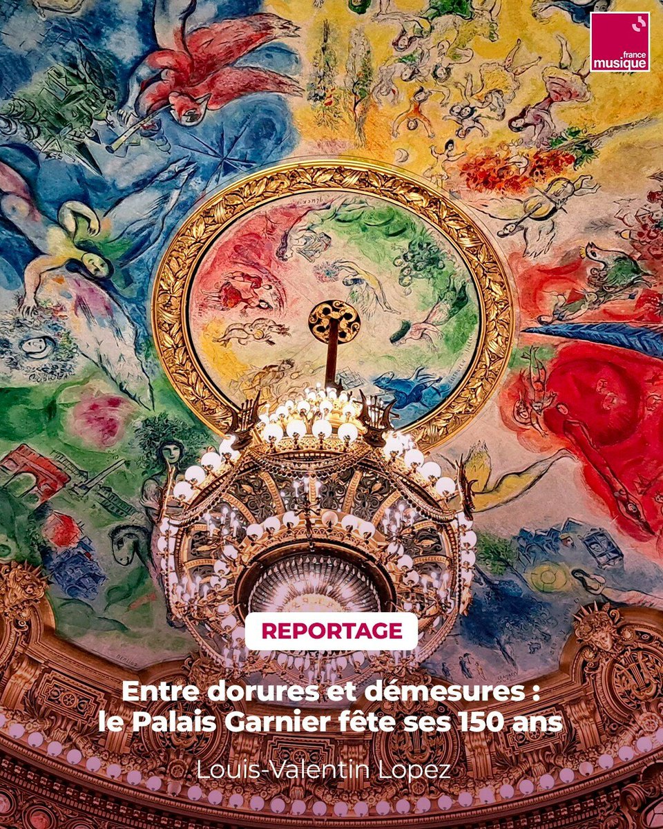 Construit comme un symbole de prospérité politique, économique et culturelle, le Palais Garnier attire aujourd'hui des visiteurs du monde entier. Visite guidée.
➡️ l.francemusique.fr/bp3