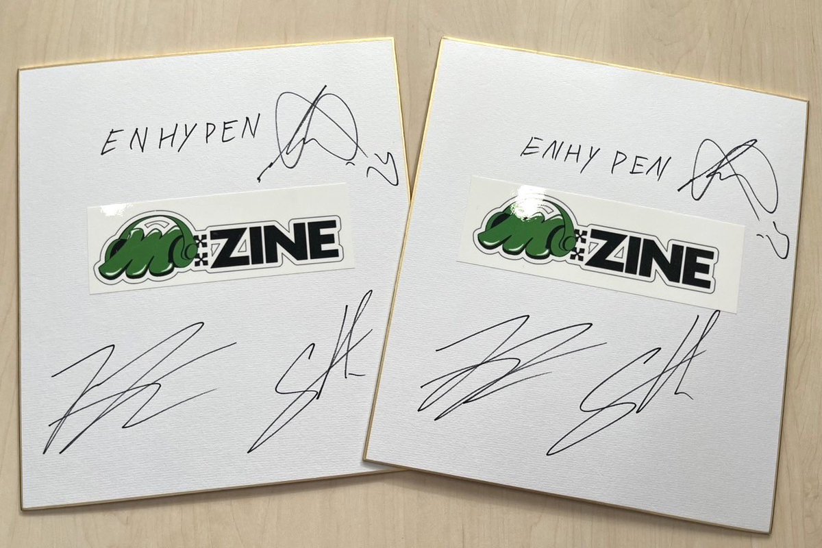 M:ZINE【エンジン】 (@mzine_tvasahi) on Twitter photo 🎵#𝗠𝗭𝗜𝗡𝗘 エンジン📕
最新K-POPのヒミツ 弾丸取材ツアー
〜超人気K-POPアーティストに会いまくりSP〜
#ENHYPEN 番組出演記念!
#JAY #SUNGHOON #NI_KI
サイン入り色紙を
抽選で2名様にプレゼント🎁✨
応募方法
➀<a href="/MZINE_tvasahi/">M:ZINE【エンジン】</a> をフォロー
②この投稿をRP<〆1/31(金)中> 🎵#𝗠𝗭𝗜𝗡𝗘 エンジン📕
最新K-POPのヒミツ 弾丸取材ツアー
〜超人気K-POPアーティストに会いまくりSP〜
#ENHYPEN 番組出演記念!
#JAY #SUNGHOON #NI_KI
サイン入り色紙を
抽選で2名様にプレゼント🎁✨
応募方法
➀<a href="/MZINE_tvasahi/">M:ZINE【エンジン】</a> をフォロー
②この投稿をRP<〆1/31(金)中>