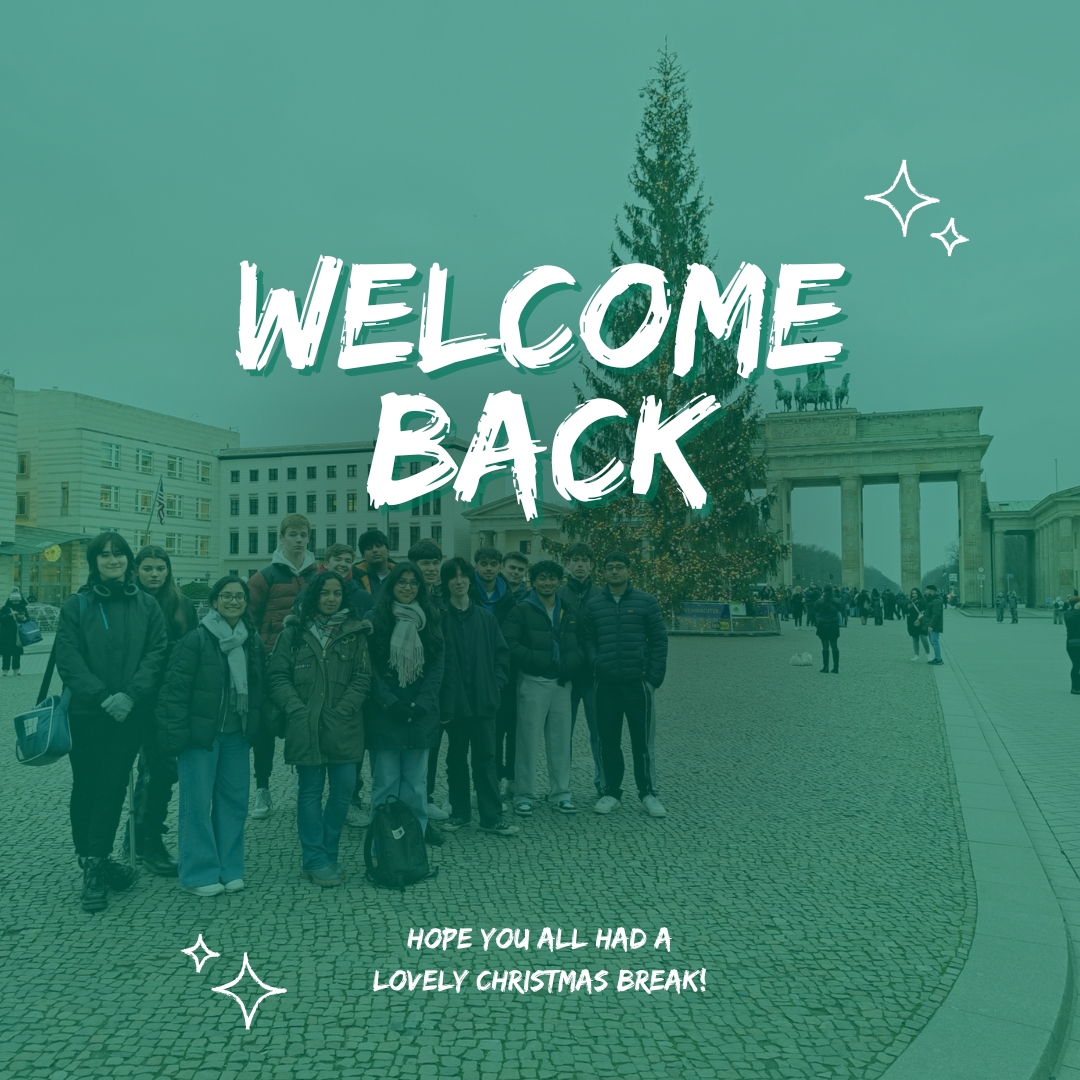 Welcome back to all of our pupils! 👋

We hope you had a restful break and wish you all the best for the Spring Term! 🎉