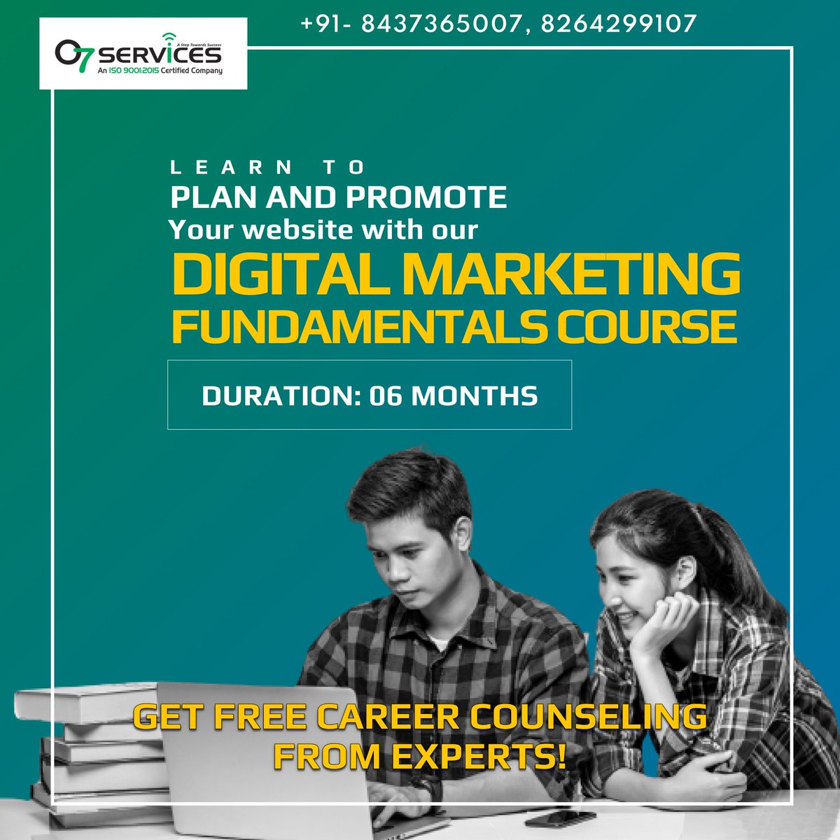 o7services2015's tweet photo. Join Our 6-Month Digital Marketing Training Program! 

🔹 Website Design (WordPress)
🔹 SEO
🔹 Google Ads
🔹 Meta Ads (Facebook/Instagram)
🔹 Email Marketing
🔹 UI/UX Design

👉  https://t.co/cvOUYh6rAM

#DigitalMarketingTraining #O7Services #LearnDigitalMarketing #SEO #GoogleAds https://t.co/sABAWQ5mip