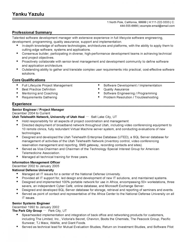 Good resume for your reference ✅
