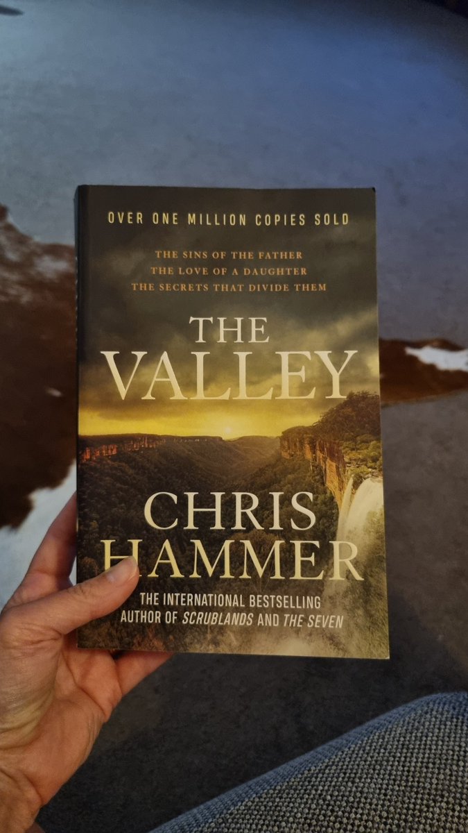 Book 2, 2025. The Valley by Chris Hammer. I love Hammer's multi-timeline mysteries and this was no different.  Nel and Ivan are my faves and the story really kept me guessing! "The Valley" being a fictional town surrounded by towns I know was a real bonus.  4.5 stars