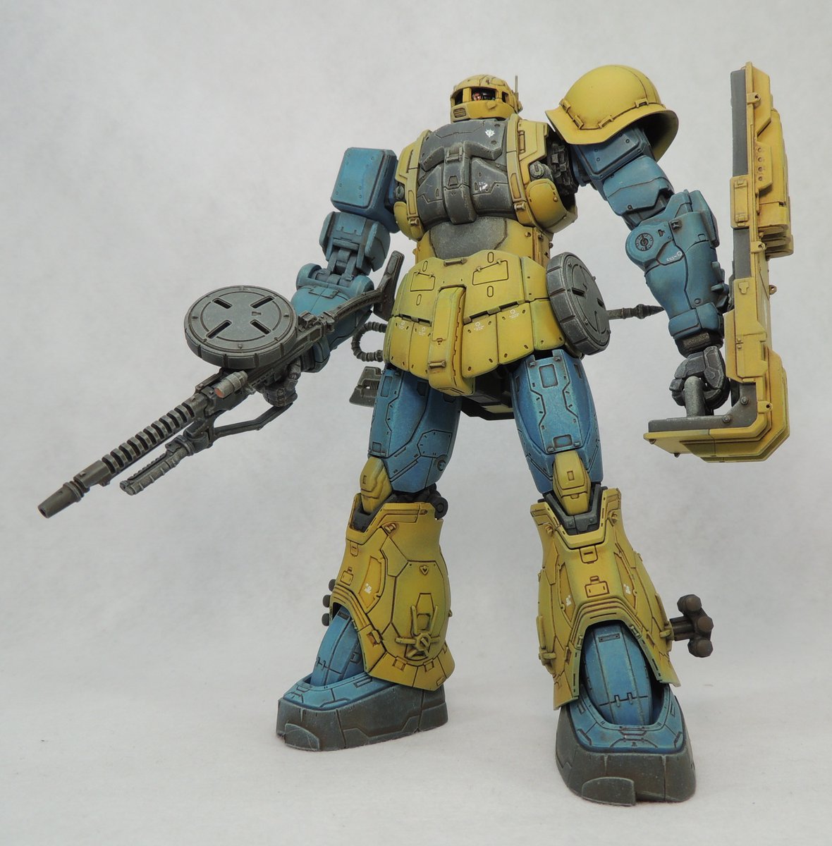 2025年最初の作品は「旧ザク」。 復讐のレクイエムに登場した旧ザクの